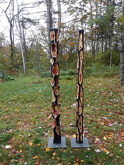 Gary Burditt, wood sculpture